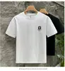 Nueva Camiseta de Verano 2026 para Hombre, de Manga Corta, Holgada y Cómoda, Estampado de Letras, Estilo Moderno, a la Moda y Versátil