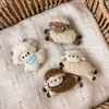 Broche fofo de ovelhinha 3D de pelúcia, um alfinete de animal doce e adorável para meninas, perfeito para bolsas, como um broche de amizade ou como um acessório decorativo para mulheres