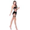 Calcetines de rejilla sexys y calientes, ropa interior de malla, ropa interior de malla negra, entrepierna abierta sexy w205