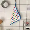 Paños de limpieza de lunares, paños de limpieza para cocina, paños para lavar platos, resistentes al aceite y absorbentes, toallas de limpieza para el hogar, sin pelusa y paños de limpieza versátiles