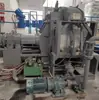 Máquina amasadora de vacío hidráulica con tapa abatible de 1000 litros y descarga inferior, Amasadora de vacío eléctrica de laboratorio con calefacción