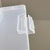 Caja Rectangular de PP Vacía con Cierre de Tapa Caja de Almacenamiento de Plástico Transparente Caja de Embalaje de Piezas Caja de Muestras de Joyería Al Por Mayor