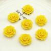 Accesorios de Flor de Rosa de Resina, Modelos para Ropa y Joyería, Pegamento de Crema para Manualidades, Funda para Teléfono Móvil, Accesorios para el Cabello, Decoración de Caja de Almacenamiento