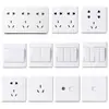 Enchufe de Pared Chint Tipo 86 Panel de Interruptor de Pared Empotrado Una Abertura Control Múltiple Cinco Agujeros USB Computadora TV Enchufe