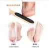 Cepillo de Pies de Madera Maciza para Eliminar Callosidades, Lima de Madera para Pies Exfoliante de Doble Cara, Herramienta Profesional para Pedicura para Salones de Belleza