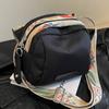Bolsa de Lona para Mulheres 2026 Nova Versátil Ins Design de Nicho Alça Larga Bolsa Transversal Toque de Luxo Bolsa Concha Feminina