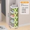 Sapateira Doméstica Rack de Armazenamento para Entrada Interior Pequeno Estreito Multicamadas Simples Armário de Sapatos para Dormitório de Estudantes Economizador de Espaço