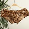 Ropa interior para hombre transpirable estampado de leopardo sexy bóxers bóxers para hombre modernos de una pieza entrega
