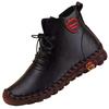 Amazon Flats Export Botines Cortos Transfronterizos para Mujer 2024 Otoño Nuevo Casual Moda Tubo Corto Suela Blanda Botas de Cuero de Superficie Suave