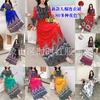 Vestido Estilo Étnico 2025 Verão Novo Algodão Seda Estampado Tailandês Xinjiang Viagem Praia Vestido Férias à Beira-Mar