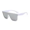 Nuevas Gafas de Sol de Moda con Montura Grande y Lente Única Gafas de Sol Deportivas Transfronterizas Europeas y Americanas Gafas de Sol para Exteriores