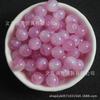 10mm Cielo Estrellado Lentejuela Fina Redonda Cuentas Resina Agujero Recto Cuentas Acrílicas Hecho a Mano diy Estilo Antiguo Material para Pasador Pulsera