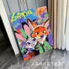 Nick Judy Pintura al Óleo Digital DIY Dibujos Animados Pareja Pintura al Óleo Digital Pintado a Mano Graffiti Coloreado Pintura Decorativa Ins
