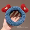 Diadema Linda para Lavarse la Cara, Nueva Diadema de Peluche Elegante para Mujeres, Cinta para el Cabello Antihumedad para Lavar