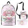 Mochila Hello Kitty Mochila Escolar para Niña de Primaria Mochila Hello Kitty de Gran Capacidad para Niña