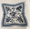 Pañuelo Cuadrado Pañuelo Simple para Mujer Primavera y Verano 2025 Combinación Bufanda para Camisa Anacardo Todo-combinación Cinta de Cinta Pañuelo tipo Seda