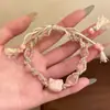 Nuevo Pulsera de Gato Azul Estilo Chino con Cuentas Lindo Divertido Lindo Gato KT Cuerda Trenzada de Colores Joyería Corazón de Niña Dulce