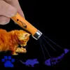 Febre Transfronteiriça por Varinha Interativa para Gatos, Lanterna de Projeção, Brinquedo para Gatos, Mini Pingente de LED que Projeta Imagens