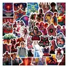 60 Pegatinas de Graffiti de la Serie de TV Americana Stranger Things Temporada 5 Pegatinas para Coche y Equipaje Venta al por Mayor
