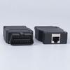 Adecuado para cable de extensión de red de conector de diagnóstico de coche OBD oculto de escobilla BMW, cable de interfaz de cabezal de cristal ENET