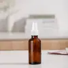 Frascos de sérum 5ml/30ml mais vendidos internacionalmente, frascos de vidro âmbar para óleos essenciais, frascos de amostra foscos, frascos vazios para refil