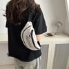 Riñonera de Pecho para Pareja a la Moda Bolso Bandolera Pequeño Casual para Mujer Bolso de Hombro para Viaje Bolso Cruzado Bolso para Teléfono Móvil a la Moda que Combina con Todo Riñonera para Hombre