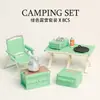 Juguetes de casa de juegos de mini muebles transfronterizos, escena en miniatura, cocina pequeña, casa de muñecas, sala de estar, decoración de escritorio, modelo