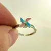 Anillo Giratorio de Plata Tailandesa para la Ansiedad Anillo para el Dedo Índice Multi-Círculo Cuentas de Transferencia Auspicioso Transferencia Moda Coreana Regalo para Novia