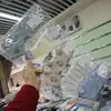 Calcetines de malla transpirable para niños Jiji oso primavera y verano, calcetines infantiles Joker de moda, calcetines de algodón para niños, fabricantes, venta al por mayor en stock