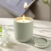 Pote de Cera Aromática Cerâmico Fosco Morandi Cinco Cores Atmosfera Suave Estilo Nórdico para Casa Copo de Cera de Alta Qualidade
