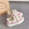 Zapatillas Populares de Lazo para Mujer, Nuevos Zapatos Versátiles de Nicho 2026, Zapatillas Blancas de Suela Gruesa, Zapatillas de Nicho Estilo Pan