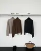 Cárdigan de Punto Han Xun Relajado y Elegante con Cuello Verde y Múltiples Bolsillos para Mujer 2026 Finales de Otoño Estilo Old Money Ropa Exterior 27499
