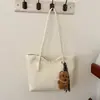 Bolso de mujer vintage de alta gama, popular en otoño e invierno 2026, bolso de hombro versátil con textura, bolsa de mano de gran capacidad