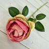 Mei Chen Simulação de Curling de Rodada Única Rosa Sensação Hidratante Flor Artificial Falsa Decoração de Casamento para Casa
