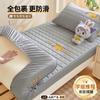 Sábana bajera acolchada para dormitorio estudiantil, pieza única, todo incluido, funda de cama antideslizante, protector especial para colchón de litera de dormitorio