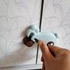 Cerradura de Seguridad Anti-pellizcos para Bebés, Cerradura de Ballena de Dibujos Animados, Cerradura Multifuncional para Puertas de Gabinete