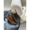 Nuevas Botas Cortas de Estilo Coreano para Otoño e Invierno 2025, con Punta Fina y Tacón Grueso para Mujer, Botas Elásticas Ajustadas tipo calcetín, Botas Planas de Moda Versátiles