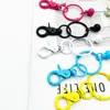Llavero Creativo de Langosta con Cuentas DIY, Colgante de Bolso de Moda, Decoración de Mosquetón Multicolor, Al Por Mayor en Stock