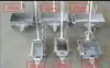 Accesorios para cubeta de marcado termofusible máquina marcadora de cubeta termofusible esparcidor cubeta de pintura para marcado cuchilla de suelo Chuangke Luxinda