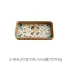 Bandeja Rectangular de Concha de Ratán Vietnamita para Frutas, Bandeja para Sala de Estar, Comedor, Cesta Organizadora de Almacenamiento de Lujo Ligero