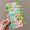 Pinza para Flequillo Infantil, Herramienta para Peinar el Cabello, Pinza de Felpa para Niñas de Principios de Primavera, Pasador de Moño para Bebé, Accesorio para el Cabello