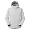 Otoño/Invierno Cremallera Asimétrica Forro Polar Delgado Color Sólido Con Capucha Softshell Ropa de Trabajo Logo Personalizado Casual Color Sólido Chaqueta Lisa