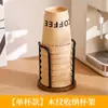 Portavasos de Papel para Escritorio, Dispensador de Vasos Desechables, Estante Multifuncional para Almacenamiento de Vasos, Portavasos para Café y Té para el Hogar