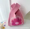 Cartão de Presente para o Dia do Professor, Flores, Bolsa de Tricô, Bolsa de Pulso, Bolsa de Mão, Bolsa de Tricô Feminina, Bolsa Colete