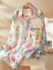 Camisa Floral para Mujer 2026 Otoño Nuevo Estilo Popular de Este Año Impresa Camisa Más Vendida
