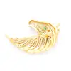 Nova Broche de Cabeça de Cavalo Dourado Fosco Estilo Chinês, Versátil e Versátil para Homens e Mulheres, Acessórios de Broche Incrustados com Pedras de Animais do Zodíaco