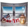 Amazon tela de fondo colgante de Navidad transfronteriza decoración de pared para dormitorio de hombres y mujeres tapices personalizados