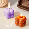 Velas Perfumadas Sadoer Cubo de Rubik Completamente en Inglés para Celebrar Fiestas y Cumpleaños, Velas de Cumpleaños Multicolor, Comercio Exterior Transfronterizo al por Mayor