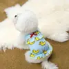 Roupas para Cachorros Verão Estilo Fino Camisola Colete para Cães de Xícara, Filhotes Pequenos, Gatos, Teddy, Bichon 26 Vestido Camisola Pato