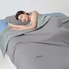 Colcha Pro de Verano Duoduo, Mismo Estilo, Doble Sensación, Sueño Profundo, Refrigerante, Absorbente de Humedad, Transpirable, Antibacteriana, Antiácaros, Lavable a Máquina, Colcha para Aire Acondicionado